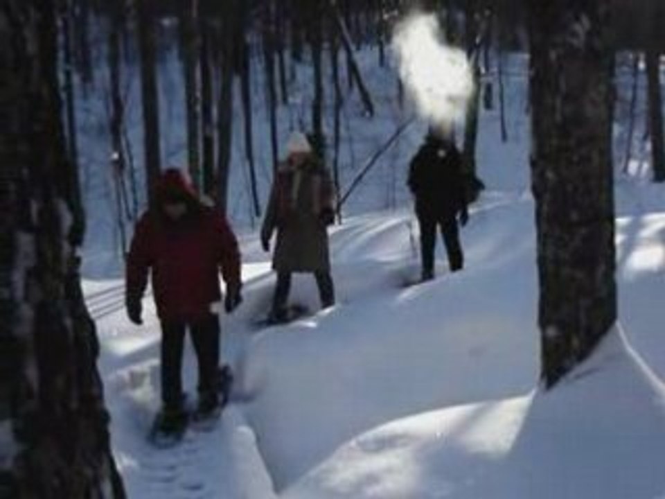 Raquettes mont orford