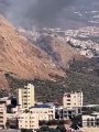 مشاهد من سقوط صواريخ القسام في ديمونا