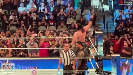 Drew McIntyre vs Jey Uso Dark Match - WWE Smackdown 10/20/2023
