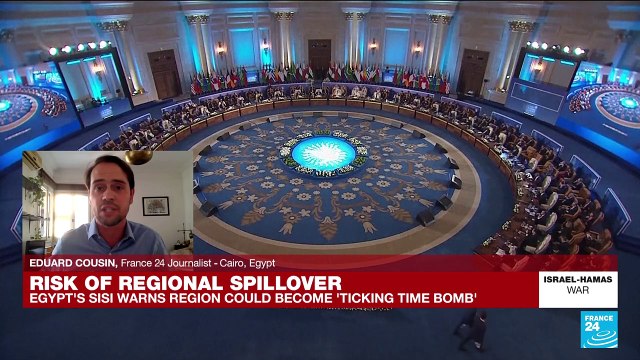 'Any suggestion of displacing Palestinians into Egypt is strongly rejected by Egypt'