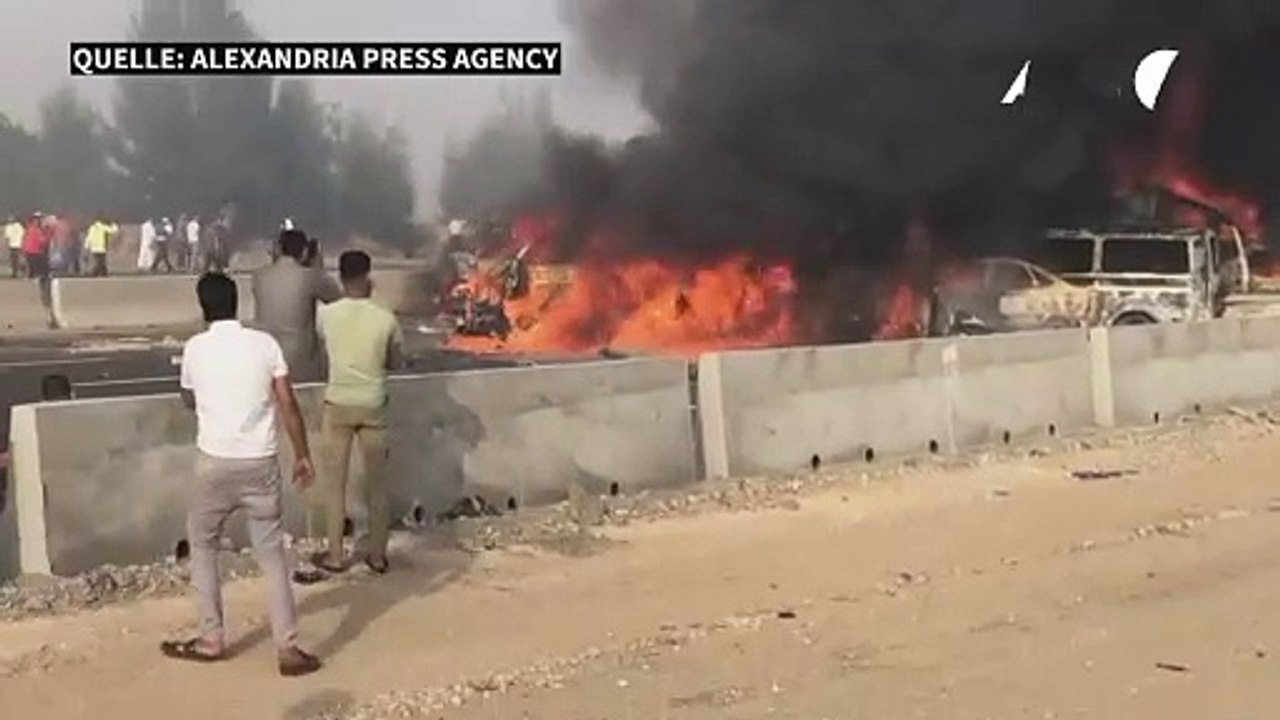 Mindestens 35 Tote bei Verkehrsunfall in Ägypten