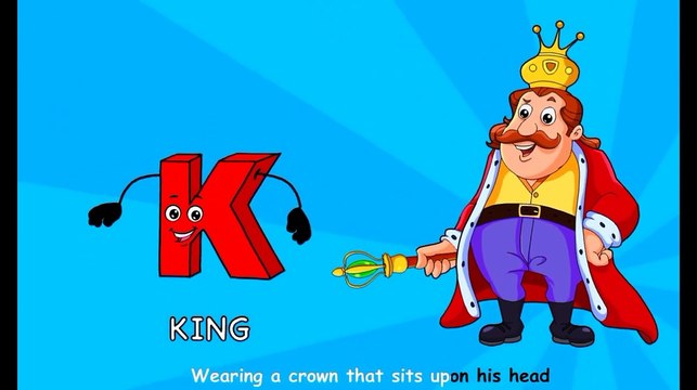 Alphabet letter Kk poem song - nursery rhymes #preschool #kidslearning #nurseryrhymes #alphabet #kid