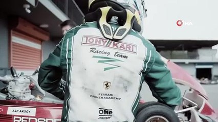 13 yaşındaki milli karting pilotu Alp Aksoy Industrie Kupası'nda podyuma çıkan ilk Türk pilot oldu