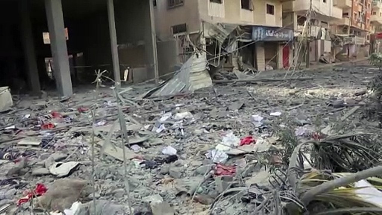 Israel fliegt heftigste Luftangriffe im Gazastreifen seit Kriegsbeginn