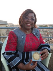Euphrasie Kouassi yao faite  citoyenne d'honneur de la ville de Montpellier