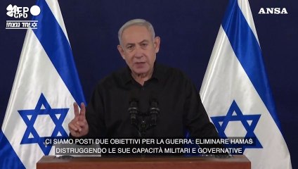 Israele, Netanyahu: "Anche io dovro' dare delle risposte sull'attacco di Hamas"