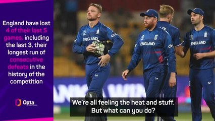 England are 'feeling the heat' of poor World Cup run - Trescothick