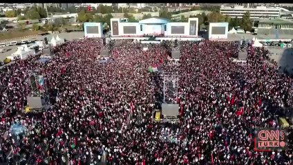 İstanbul'da büyük Filistin mitingi... Dakika dakika yaşananlar