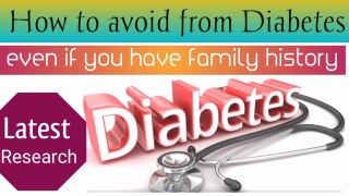 How to prevent from Diabetes