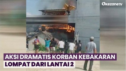 Download Video: Kebakaran Rumah di Kendari, Korban Lompat dari Lantai 2 untuk Selamatkan Diri