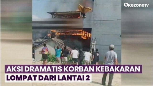 Kebakaran Rumah di Kendari, Korban Lompat dari Lantai 2 untuk Selamatkan Diri