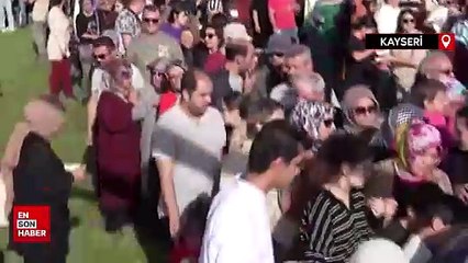 Kayseri'de 1 ton mantı ile dünya rekoru