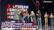 Yenny Wahid Beri Kejutan Ulang Tahun pada Bacapres Perindo Ganjar Pranowo di Acara GPMMD