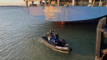 How police seized £10m of cocaine from ship in Kent