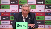Rueda de prensa Ancelotti: qué ha dicho a los jugadores al descanso