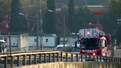 Un incendie s'est déclaré dans l'usine d'engrais de Kocaeli Körfez