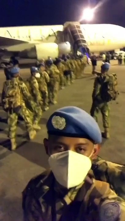 Pemberangkatan Pasukan Garuda Ke Lebanon dalam misi Perdamaian