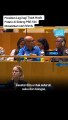Bu Menlu Indonesia speak in PBB 78 Speaking save Palestine