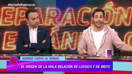 Rodrigo Lussich reveló la razón por la que le cerró la persiana a Ángel de Brito: "Ese día terminó para mí"