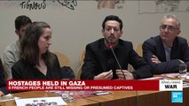 Replay: Families of French Hamas hostages hold press conference