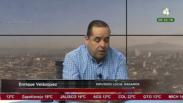 Enrique Velázquez, diputado de Hagamos, habla sobre su segundo informe de actividades