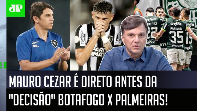ISSO É UMA TEMERIDADE! Pra mim, o Botafogo tem um SÉRIO PROBLEMA porque... Mauro Cezar É DIRETO!