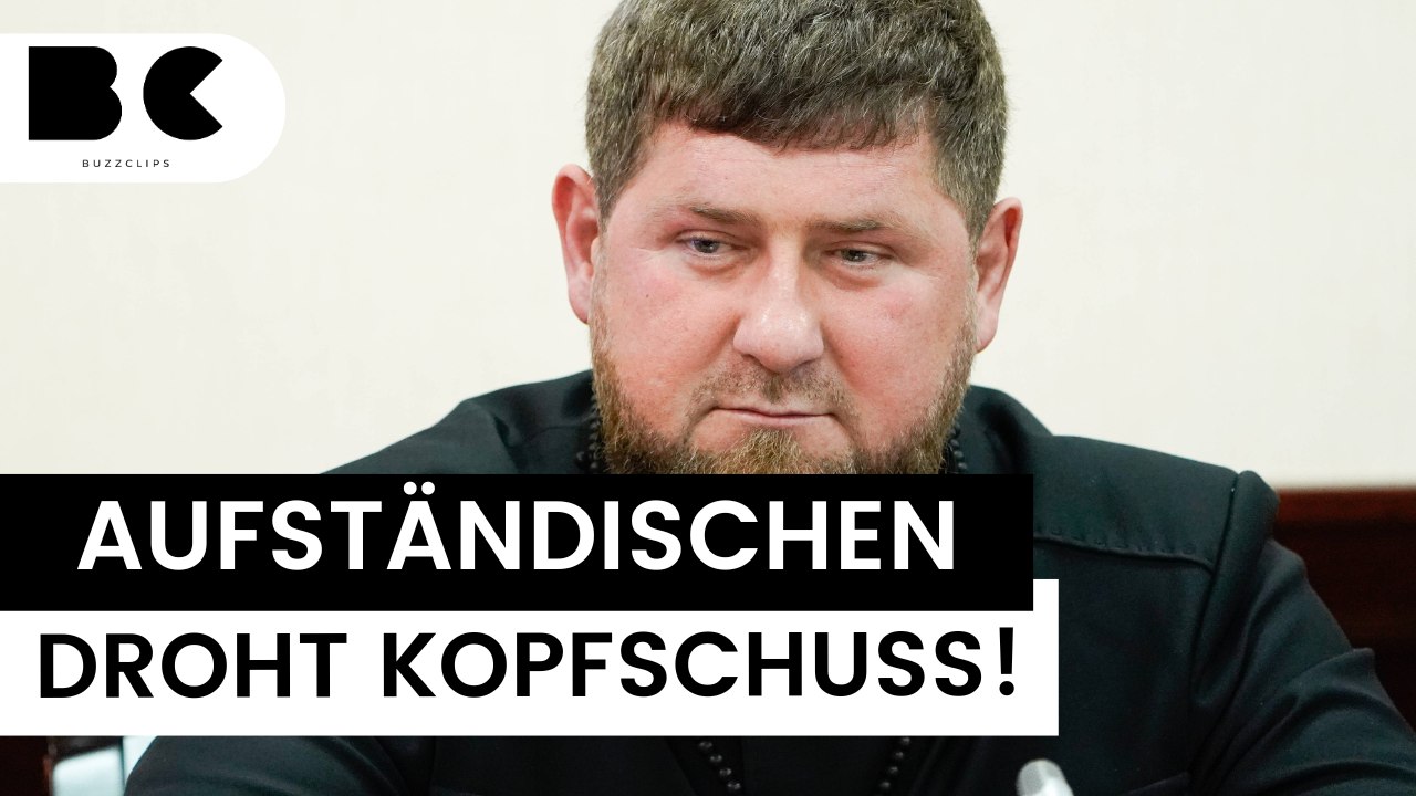 Tschetschenen-Machthaber Kadyrow will Aufständische erschießen