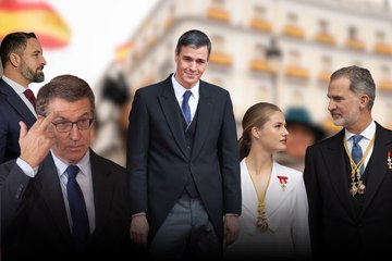 El baño monárquico del Gobierno un día después de que PP y Vox lo acusen de romper España