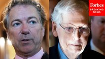 Rand Paul Reacts Negatively To McConnell's Call To Include Ukraine Funding In Supplemental