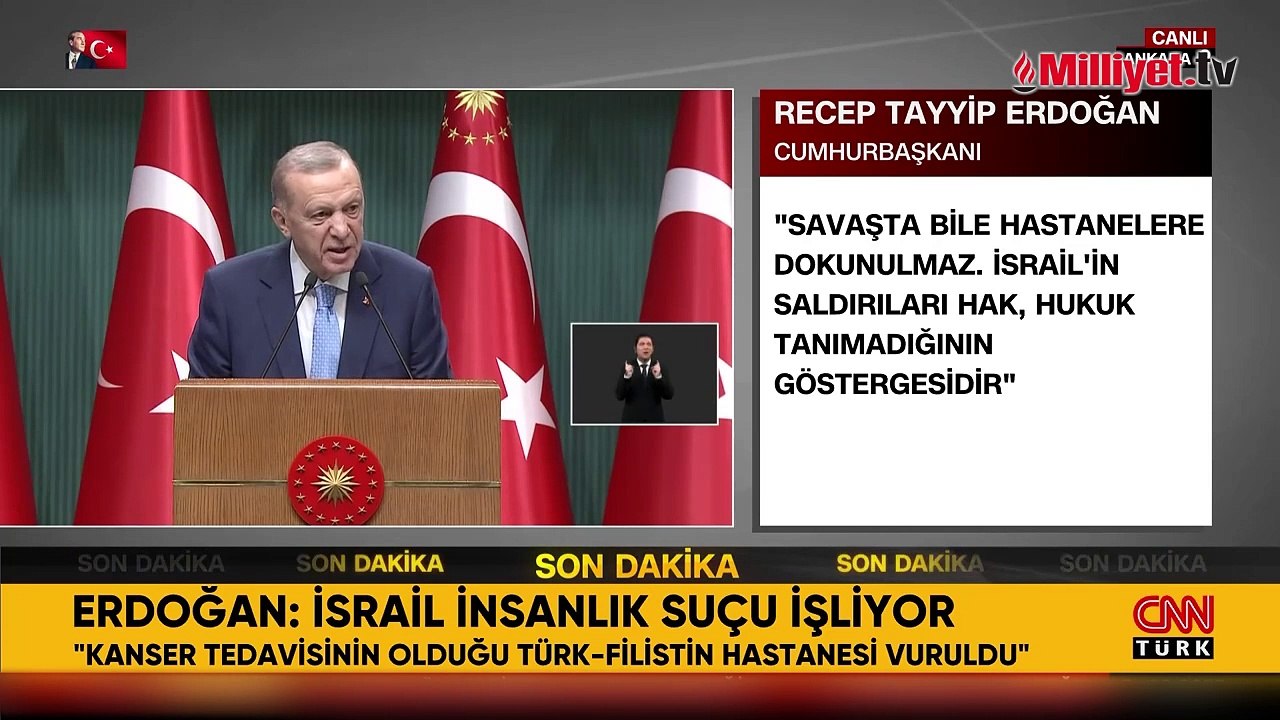 Cumhurbaşkanı Erdoğan Kabine toplantısı sonrası alınan kararları açıklıyor