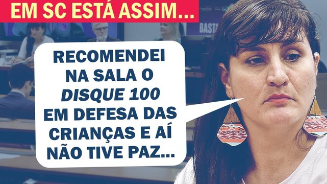 ATÉ LIVROS RECOLHIDOS; PROFESSORA CATARINENSE DESABAFA NA CÂMARA DOS DEPUTADOS | Cortes 247