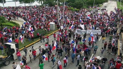 Protestos continuam no Panamá