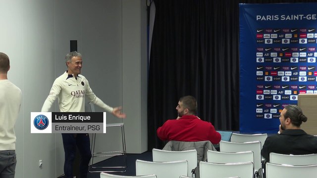 Luis Enrique blague avec la presse : “Je pensais que les journalistes français étaient plus costauds”
