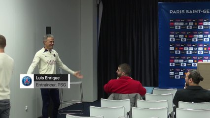 Luis Enrique blague avec la presse : “Je pensais que les journalistes français étaient plus costauds”