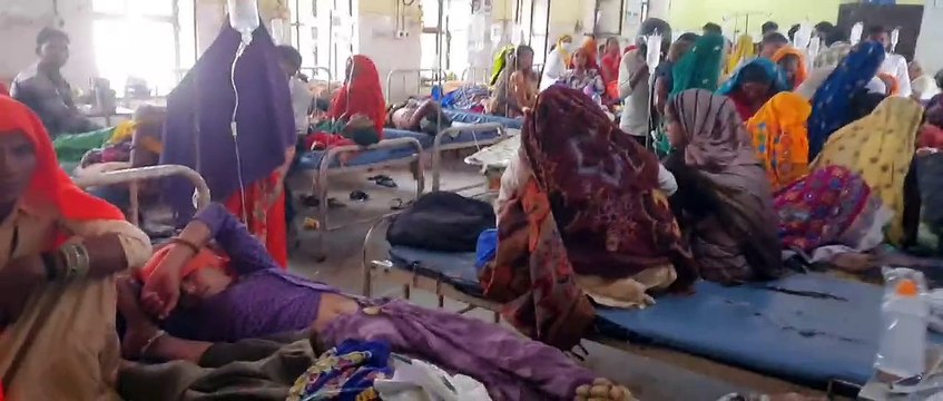मौसमी बीमारियों से नहीं राहत, वार्डों मेें क्षमता से अधिक रोगियों की भर्ती