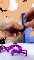Creepy Crawly DIY: Making Spiders #shorts ⭐️ Linh Nhi Friends #kidsvideo
