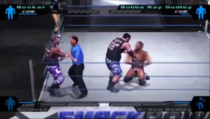 Booker T, Goldust vs Bubba ray, D-Von
