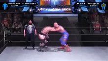 Brock Lesnar vs Kurt Angle