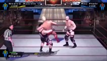 Steve Austin vs Ric Flair vs Rhyno