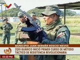 ZODI Guárico inicia curso de método táctico de resistencia revolucionaria en San Juan de los Morros