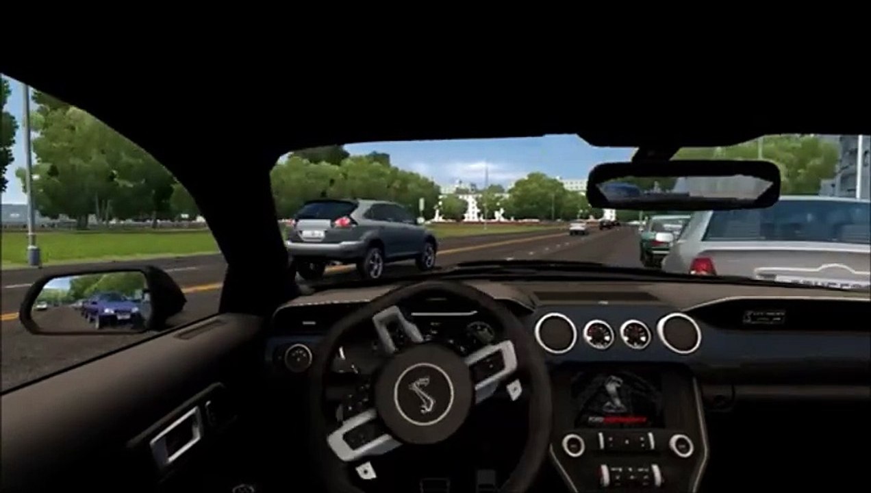 Logo Discovery+ Originals 2021 City Car Driving Ford Mustang GT500 shelby Fast driving (Fastversión)