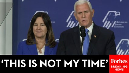 BREAKING NEWS: Mike Pence Drops Out Of 2024 Republican Presidential Race