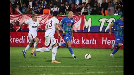 Galatasaray a battu Çaykur Rizespor 1-0