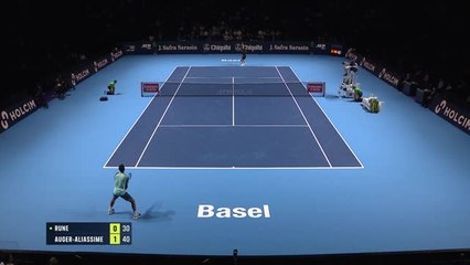 Bâle - Auger-Aliassime en finale