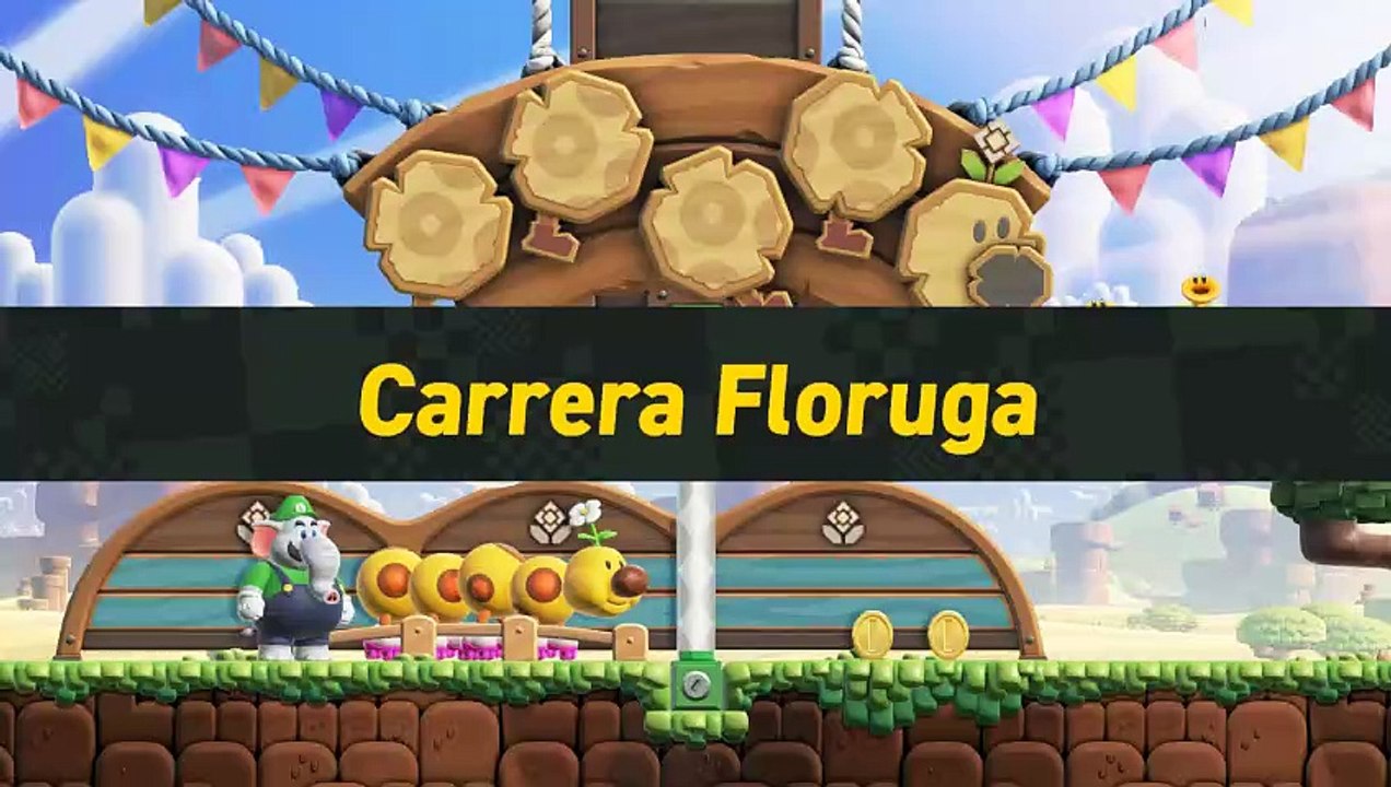 Super Mario Bros. Wonder - Carrera Floruga Completa - Gameplay Sin Comentarios