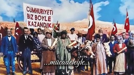 Message pour la Fête de la République du gouverneur de Kayseri, Gökmen Çiçek