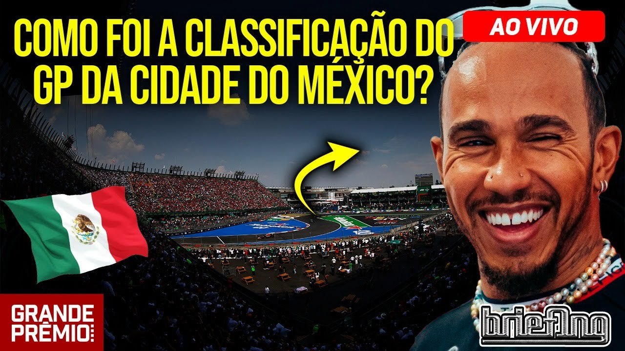 AO VIVO! F1 2023 na Cidade do México: tudo sobre a CLASSIFICAÇÃO | Briefing
