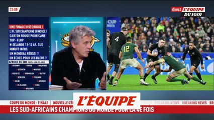 Victorieuse des All Blacks, l'Afrique du Sud remporte son 4e titre de champion du monde - Rugby - CM