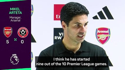 Arteta hails 'incredible' hat-trick hero Nketiah