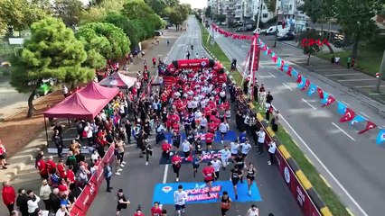 Trabzon'da Cumhuriyetin 100. Yılına Koşu